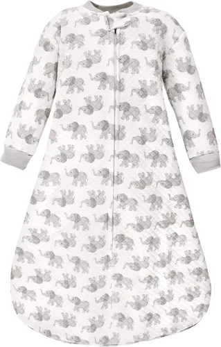 Vista 23 de Hudson Baby Saco de dormir unisex para bebé acolchado premium de manga larga y manta vestible Alce grande