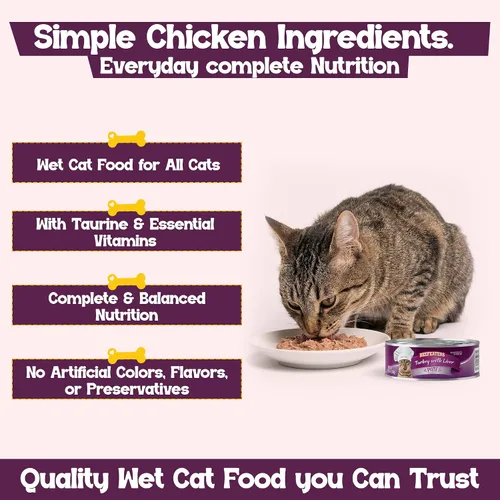 Vista 27 de Beefeaters Chicken Pate - Alimento húmedo para gatos, 3 onzas (paquete de 24 unidades), alimento húmedo para adultos con taurina, alimento húmedo