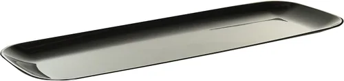 Vista 7 de Bandeja rectangular blanca para servir (paquete de 2) – Bandeja desechable de 17.5 pulgadas para aperitivos, frutas y platos para servir, bandeja