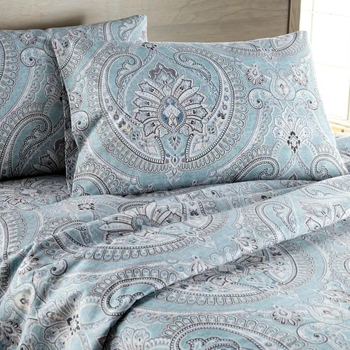 Vista 62 de Southshore Fine Linens® - Vilano® Springs - Par de fundas de almohada plisadas, color negro, estándar (Queen)