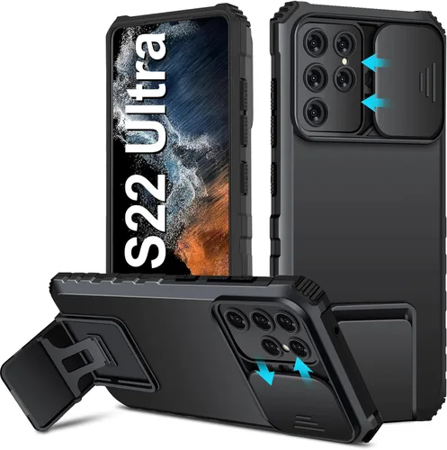 Vista 8 de Note 20 - Funda compatible con Samsung Galaxy Note20 5G de 6.7 pulgadas, funda deslizante para cámara, funda de grado militar a prueba de golpes