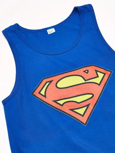 Vista 2 de DC Comics Superman Classic Logo Camiseta sin mangas para hombre