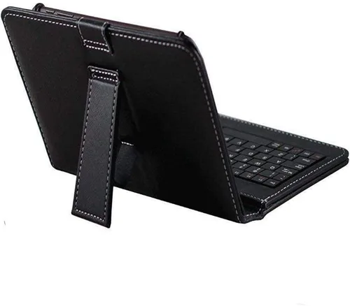 Vista 3 de Navitech Funda de teclado negra compatible con tablet Android 10 CHUWI de 10,1