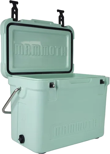Vista 11 de Mammoth Coolers Cruiser Series, baúl de hielo duro aislado con construcción duradera de doble pared rotomoldeada, ideal para actividades recreativas