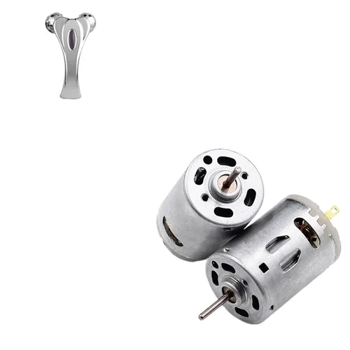 Vista 4 de RS-385 DC Motor 12V Micro Engine Electric Motors High Gear Box for Drill Stainless Steel 9800rpm Brush DC Motor(1PC)