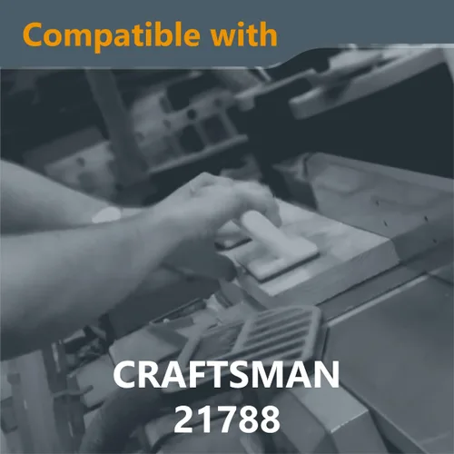 Vista 4 de POWERTEC Cuchillas de ensambladora de 6 pulgadas para Craftsman 21788, CMEW020 Jointer, juego de 2 (148012)