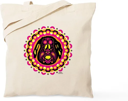 Vista 10 de CafePress Peanuts Snoopy - Bolsa reutilizable de lona color beige natural