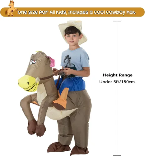 Vista 9 de TOLOCO Disfraz inflable de dinosaurio - Disfraz inflable de Halloween