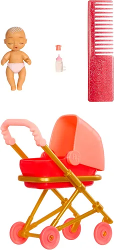 Vista 9 de Rainbow High Jr. High Bestie Babysitters - Iris Bow, muñeca de moda de 9 pulgadas