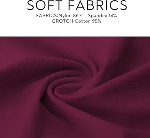 Vista 4 de FallSweet - Ropa interior para mujer sin costuras ni marcas y cintura alta, paquete múltiple