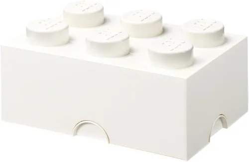 Vista 11 de Room Copenhagen LEGO - Caja de ladrillo de almacenamiento apilable con 6 pernos, bloques de construcción organizativos decorativos para juguetes