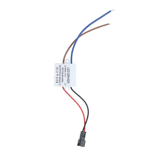 Vista 8 de Controlador LED (1x1w) AC95-265V 260mA (salida de corriente constante) 2-4VDC Fuente de alimentación Conector de controlador Transformador