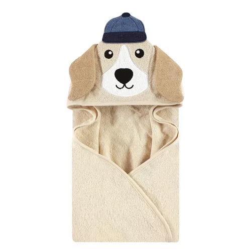 Vista 43 de Hudson Baby Toalla con capucha unisex de algodón con cara de animal para bebé, cocodrilo, talla única