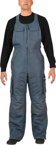 Vista 6 de Arctix Overol con Peto Balístico Tundra para Hombre con Visibilidad Añadida A6 Camo Negro