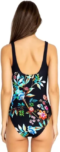 Vista 2 de Johnny Was Lei CSW5022AU - Traje de tirantes floral (Multi, XL), Multi