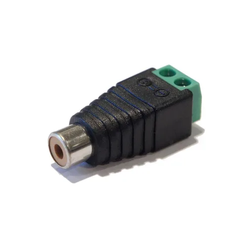 Vista 2 de Liimevvon Lemoy - Paquete de 10 conectores Phono RCA macho y hembra a terminal de tornillo AV (5 machos y 5 hembra)