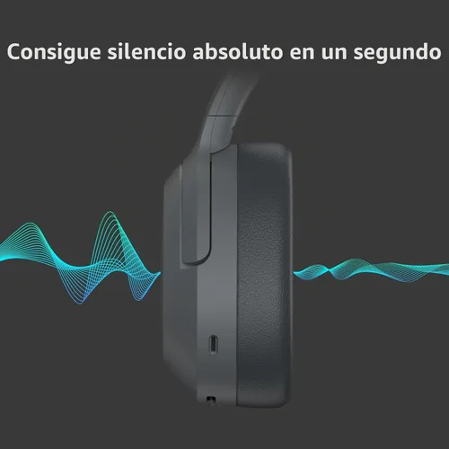 Vista 2 de Edifier W820NB Plus Auriculares con cancelación activa de ruido sobre la oreja, llamadas claras con reducción de ruido profunda, auriculares