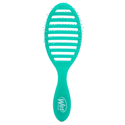 Vista 29 de Wet Brush Cepillo de Cabello de Secado Rápido, Aqua Exclusivo de Amazon, Diseño Ventilado y Cerdas Suaves HeatFlex, Seguro para Secado con Secador