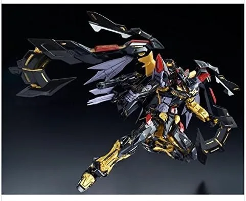 Vista 4 de Bandai RG 1/144 MBF-P01-Re Gundam Astray Gold Frame AMATSU Kit de plástico