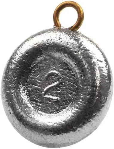 Vista 2 de Bullet Weights Discos de pesca de plomo