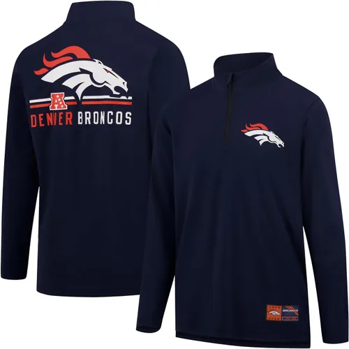 Vista 92 de Ultra Game Camiseta oficial de la NFL de manga larga con cremallera de un cuarto para hombre