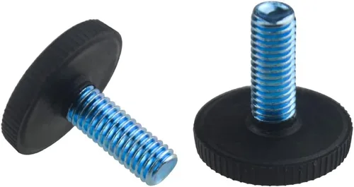 Vista 5 de tovot 24 pcs tornillo en Muebles Glide Pie de nivelación ajustable diámetro 21 mm/0.85" para patas de muebles