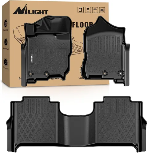 Vista 24 de Nilight Alfombrillas TPE para Nissan Altima 2007 2008 2009 2010 2011 2012 para todo tipo de clima, ajuste personalizado, forros de piso resistentes