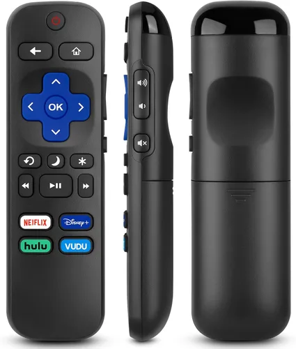 Vista 9 de Mando a distancia para Hisense-TCL-Onn-Sharp-Philips-Westinghouse-Insignia-Element Roku TV Remoto Repuesto (Paquete de 2)