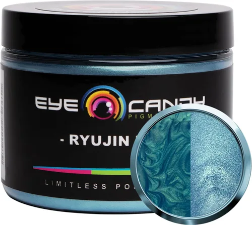 Vista 23 de Eye Candy Polvo de pigmento de mica premium Adzuki-IRO rojo (25 G), multiusos, aditivo para artes y manualidades, epoxi, arte de resina, esmalte