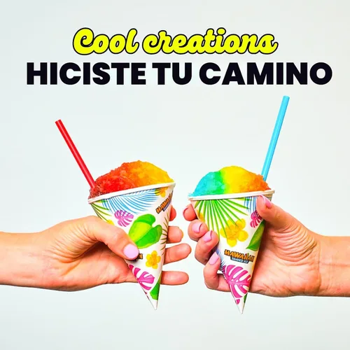 Vista 7 de Hawaiian Shaved Ice - Máquina trituradora de hielo y paquete de jarabes para fiesta, Blanco
