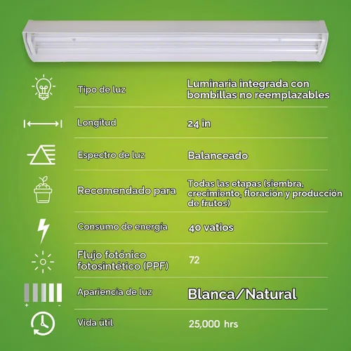 Vista 2 de GE Lighting - Luz LED para cultivo y horticultura