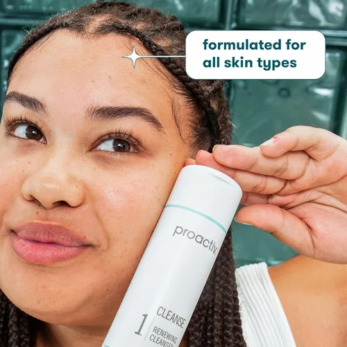 Vista 5 de Proactiv Limpiador de acné – Lavado facial de peróxido de benzoilo y tratamiento del acné – Limpiador facial diario e hidratante de ácido