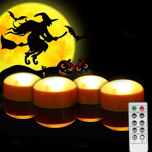 Vista 10 de Luces blancas de calabaza