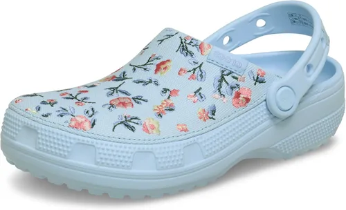 Vista 21 de Crocs Zuecos clásicos de lona elaborados unisex para hombres y mujeres
