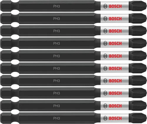Vista 9 de BOSCH ITPH1102 - Paquete de 2 unidades de 1 pulgada. Phillips #1 Impact Tough Destornillador Brocas de Inserción