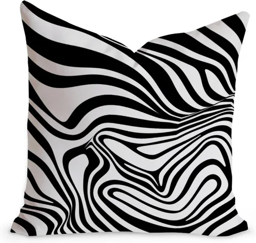 Vista 31 de Cojín de cojín verde salvia con rayas geométricas estilo granja enrejado imperial geométrico verde para sofá, funda de cojín de doble cara, 24 x 24