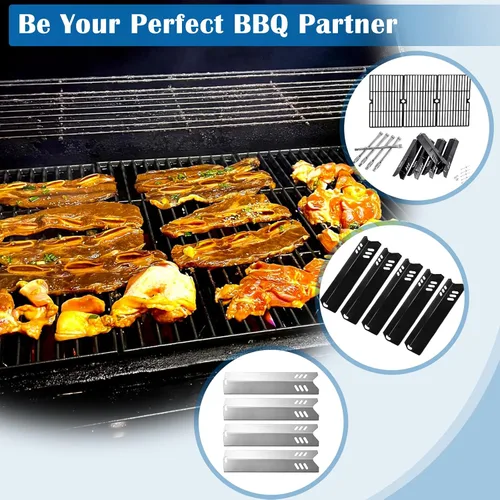 Vista 9 de SafBbcue DGF510SBP DGF510SSP Kit de repuesto para Dynaglo Grill Parts DGF510SBP-D DGF510SSP-D Backyard BY12-084-029-98, BY13-101-001-13, GBC1555W-C