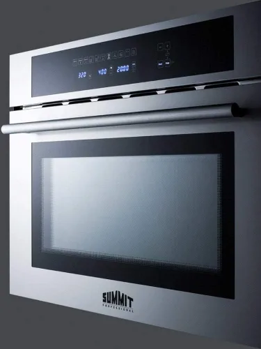 Vista 3 de Summit CMV24 - Horno de pared (acero inoxidable)