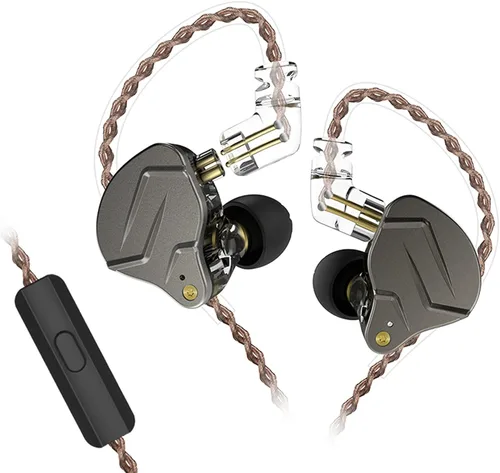 Vista 16 de KZ ZSN Pro X - Auriculares intraurales de monitor 1BA 1DD, auriculares con cable HiFi, para deportes, videojuegos, compatibles con teléfono, PC