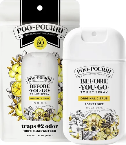 Vista 16 de Poo-Pourri - Spray para inodoro antes de ir, aroma cítrico original, 4 onzas líquidas