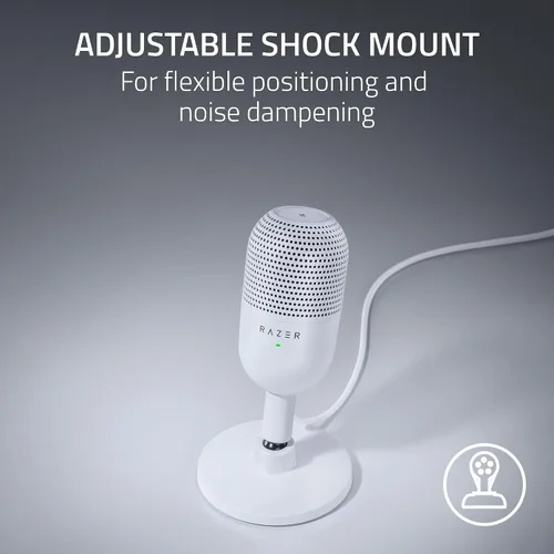Vista 10 de Razer Seiren V3 Mini micrófono USB, micrófono condensador supercardioide
