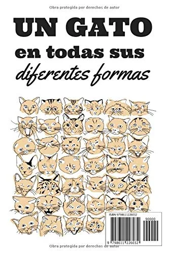 Vista 2 de Un Gato En Todas Sus Diferentes Formas! Este cuaderno es perfecto para todos los amantes de los gatos apasionados de los gatos, gatitos o mascotas