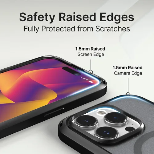 Vista 4 de Catalyst Influence - Funda para iPhone 15 Pro, protección de grado militar para iPhone 15 Pro con Magsafe, funda compatible con carga inalámbrica