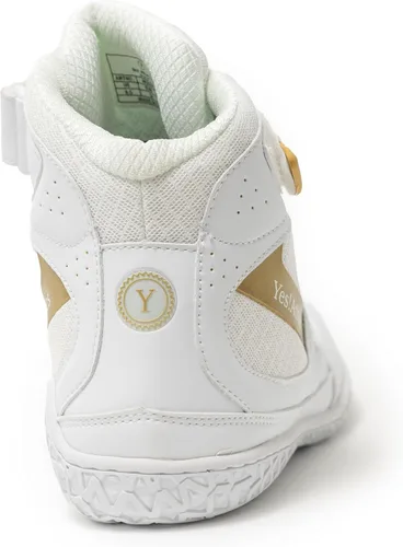 Vista 4 de Yes! Athletics - Champion1 Wrestling Shoes for Girls and Women, Lightweight and Breathable Boxing Shoes, Ergonomic Microfiber Suede Weightlifting