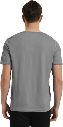 Vista 6 de METARINO Camisetas de lana merina para hombre, de manga corta, ligeras, cuello redondo, para senderismo, caza, ciclismo