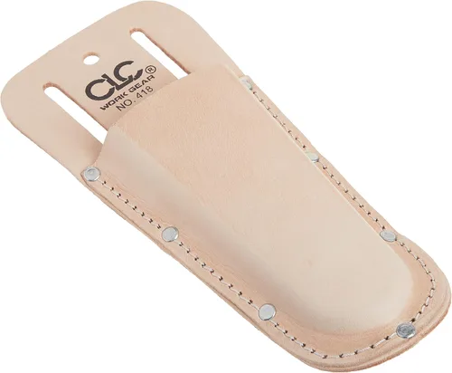 Vista 4 de Custom Leathercraft - 1535046 CLC 418 Portaherramientas para alicates, resistente, extremo cerrado, marrón claro