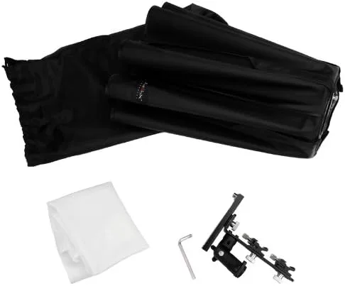 Vista 2 de Fotodiox EZ-Pro Flash Softbox K50 20" (50 cm) Octágono para Nikon, Canon, Vivitar, Sunpack, Nissin Flash y más