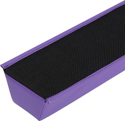 Vista 7 de Haz de equilibrio de 6 pies/9 pies para niños, haz de gimnasia plegable para el hogar, equipo de gimnasia plegable para niños y adultos, base