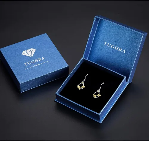 Vista 7 de Aretes colgantes para mujeres, adolescentes y niñas, aretes de plata de ley, aretes minimalistas hipoalergénicos para orejas sensibles, regalos