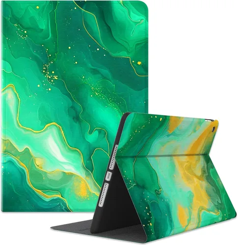 Vista 7 de Funda para iPad de 6ª/5ª generación 2018/2017, para iPad Air 2 2014/Air 1 2013 de 9.7 pulgadas, soporte de visión multiángulo de 9.7 pulgadas, funda